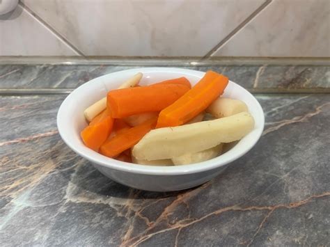 Blansírozott zöldségek