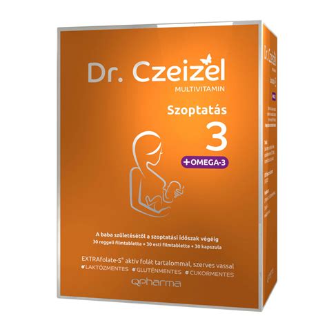 Dr. Czeizel Multivitamin Szoptatás 3 + Omega-3 termékcsalád