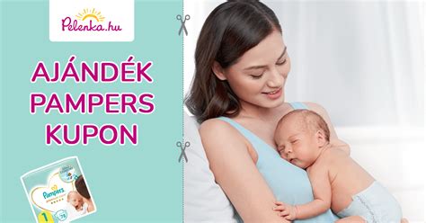 Pampers termékminta kupon beváltása