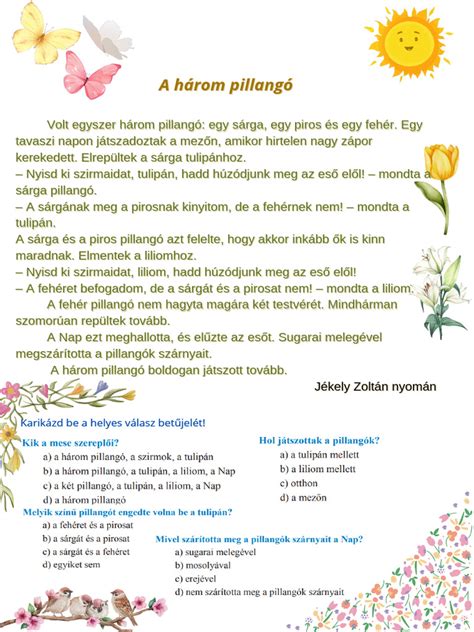 három pillangó esőben