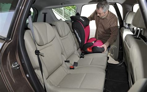 Renault Grand Scenic 3 ISOFIX rögzítési pontok