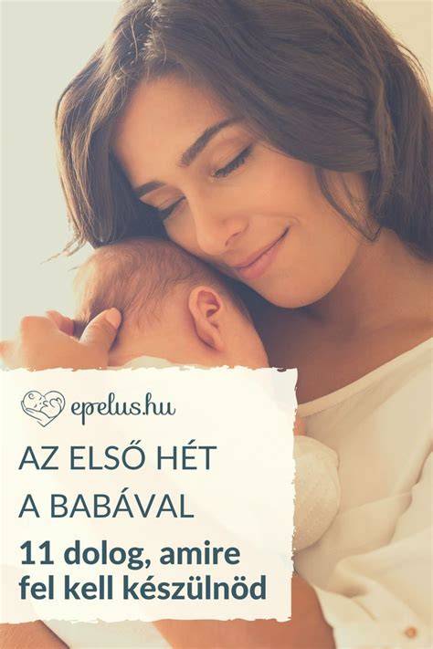 Az első óra a babával