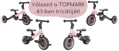 Táblázat a tricikli használatának ajánlott életkoráról és funkcióiról