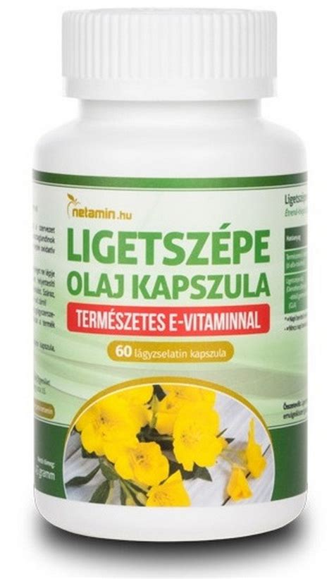 A ligetszépe olaj kémiai szerkezete és összetevői