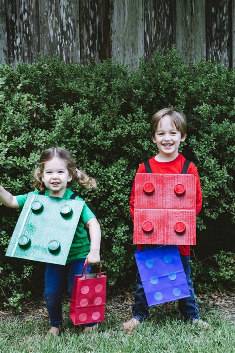DIY Lego jelmez kartondobozból