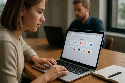 Nő, aki egyszerre dolgozik a laptopján és vigasztalja a síró gyermekét