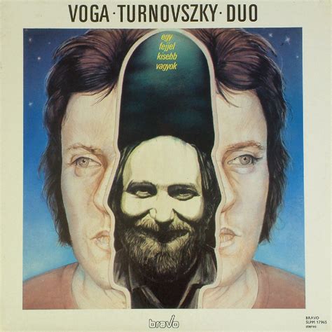 A Voga-Turnovszky-duó lemezeinek borítói