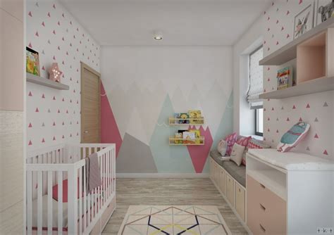 modern babaszoba berendezése baldachinos bölcsővel