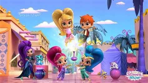 Shimmer és Shine karakterek kollekciója