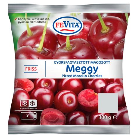 Friss és fagyasztott meggy összehasonlítása