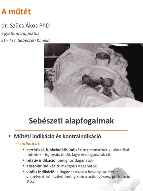 Posztoperatív teendők infografikája