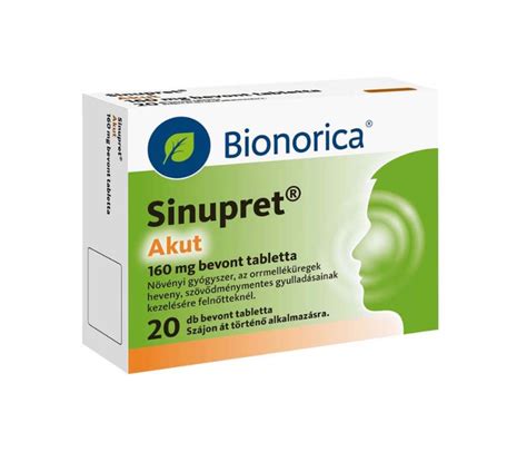 A Sinupret tabletta gyógynövény összetevői