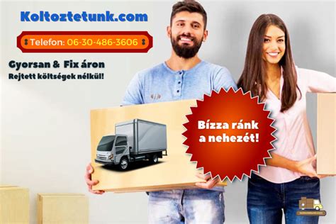 Professzionális költöztetők Érden