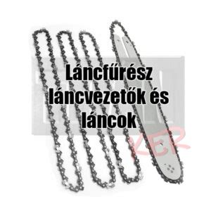 Különböző típusú láncfűrész láncok