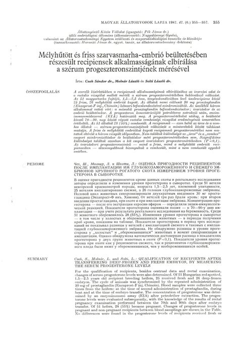 Szarvasmarha embrió laboratórium és felszerelése