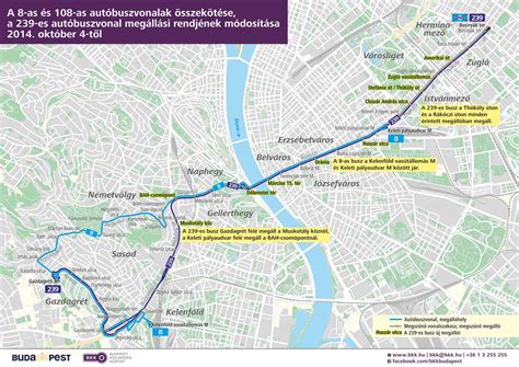 A 148-as busz útvonala Budapesten