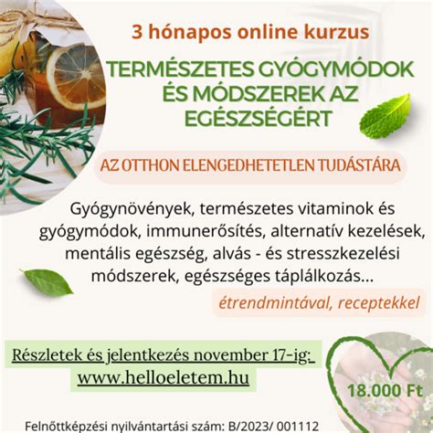 Természetes gyógymódok influenza idején