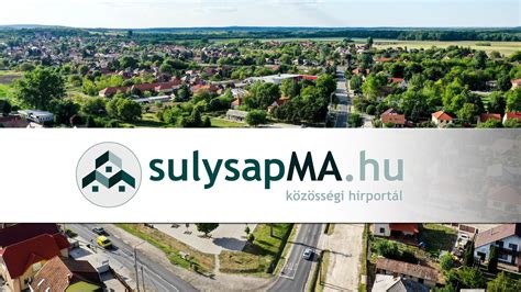 Sülysáp város látképe
