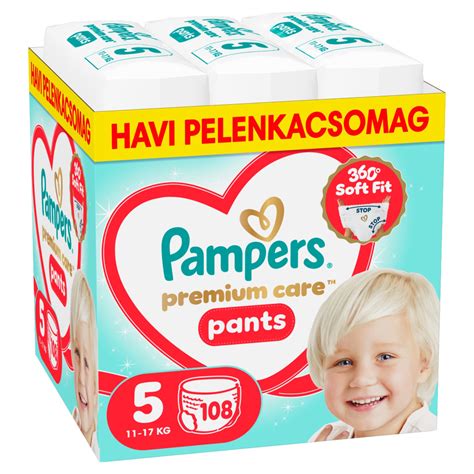 A Pampers Pants pelenka felhelyezése és eltávolítása