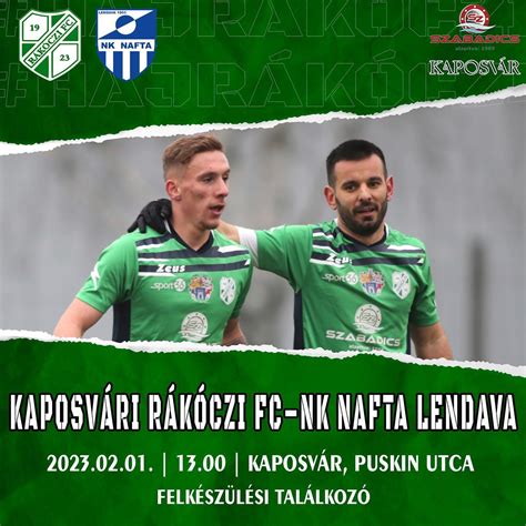 A Kaposvári Rákóczi FC mérkőzése a Ferencváros ellen