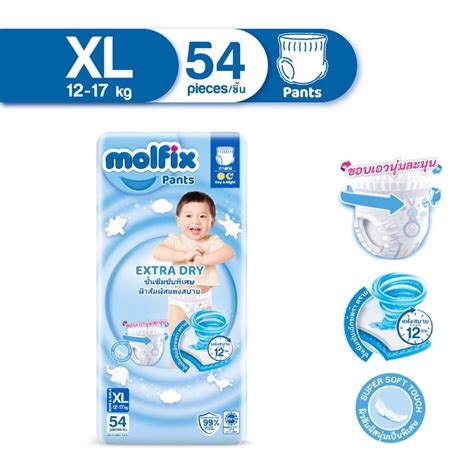 Molfix bugyipelenka XL 6 csomagolása