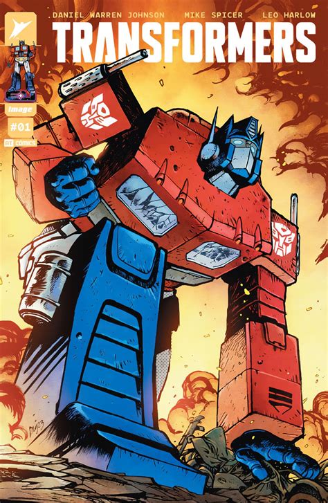 A brit Marvel Transformers képregények borítója