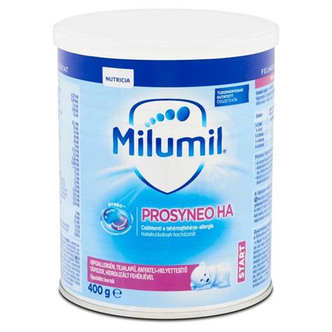Milumil termékek a Rossmannban