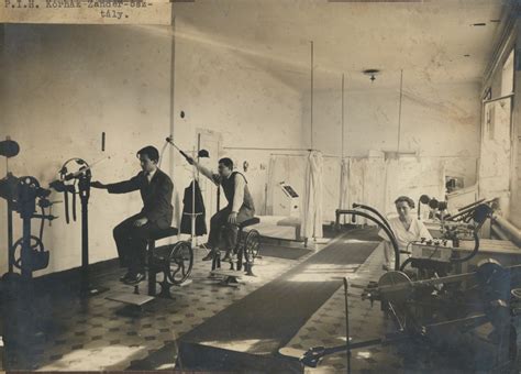 Zsidó kórház belső tere a 20. század elején