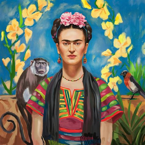 Frida Kahlo portréja