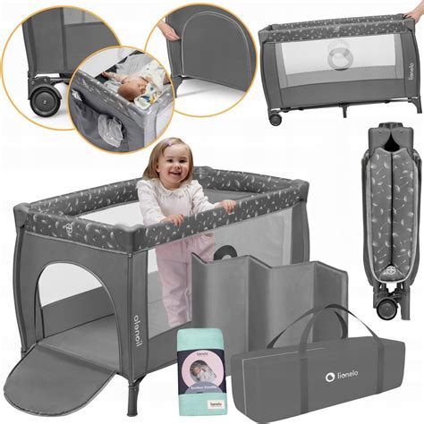 Utazóágy és járóka kombináció