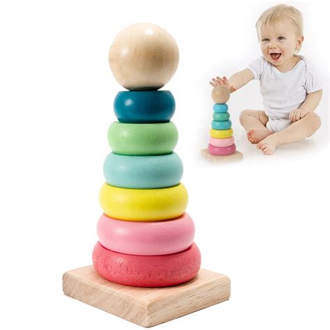 Montessori toronyépítő játék
