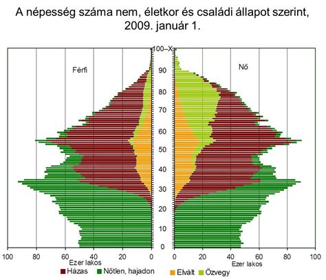 Magyarország korfája a demográfiai változások tükrében
