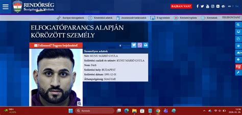 Eltűnt gyermekekről szóló rendőrségi körözés