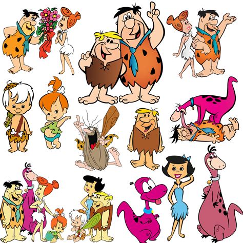 A Flintstones család tagjai jelmezben