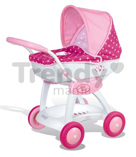 Smoby Hello Kitty babakocsi tároló kosárral