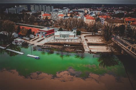Győrsziget térképe, jelölve a Rábca és a Mosoni-Duna torkolatával