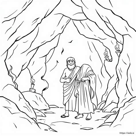 Dávid és Saul a barlangban