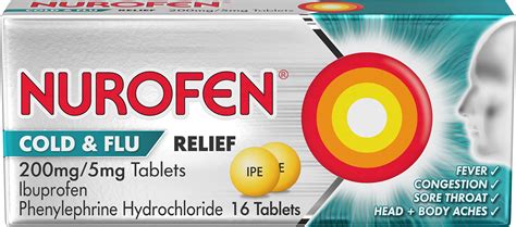 Infografika a Nurofen Cold and Flu adagolásáról