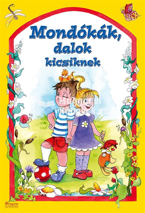 Mondókás könyv illusztrációja