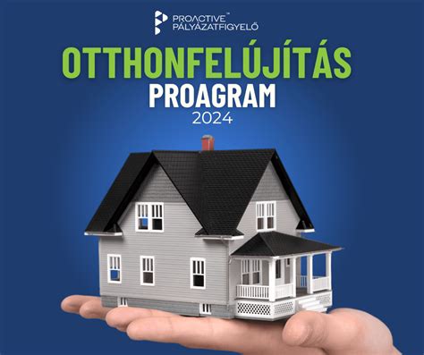 Otthonfelújítási program vizuális összefoglaló