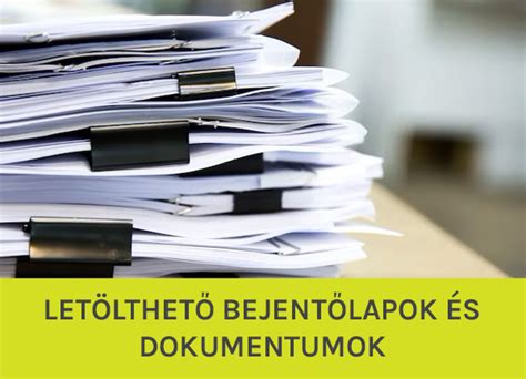 Dokumentumok listája a bérletigazolványhoz