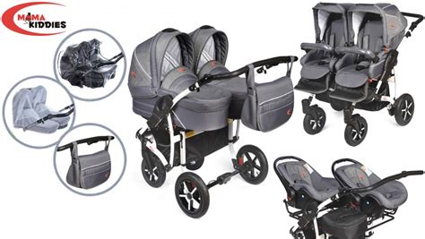 MamaKiddies Premium Baby babakocsi és autósülés szett