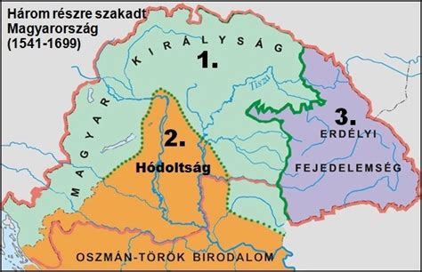 Török hódoltság kori térkép