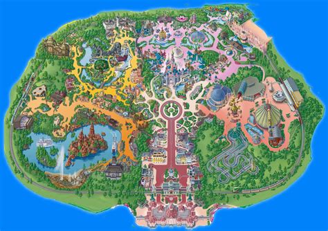 Disneyland Paris térkép