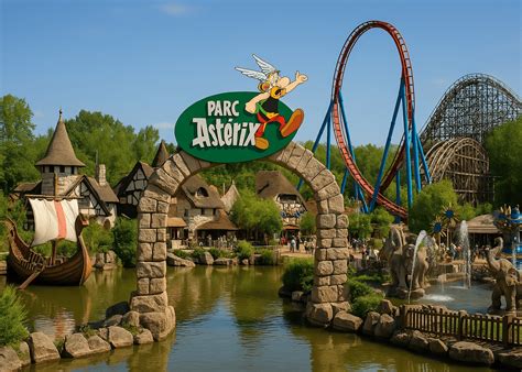 Parc Asterix látványtérkép