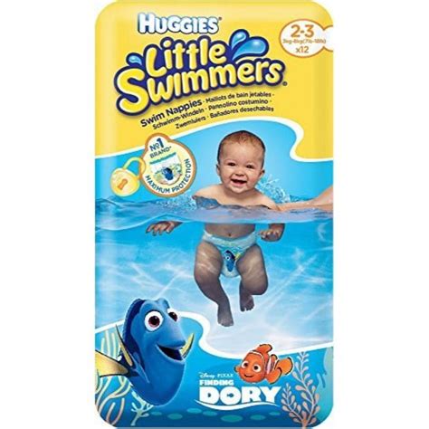 Huggies Little Swimmers úszópelenka a strandon
