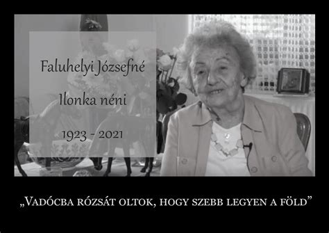 Szedlák Józsefné Ilonka néni