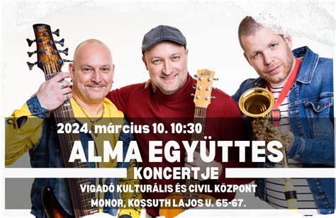 Alma Együttes koncerten