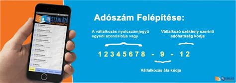 Az adószám felépítése