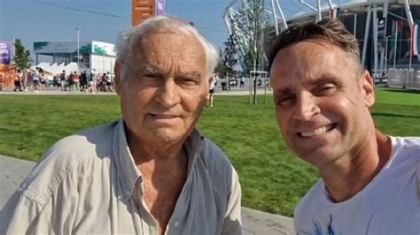 Katus Attila sportolás közben
